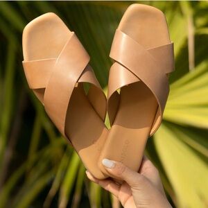 Nisolo Catalina Slide Sandal, New, Size 7